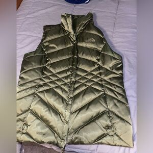 The North Face Women's Green Quilted Vest